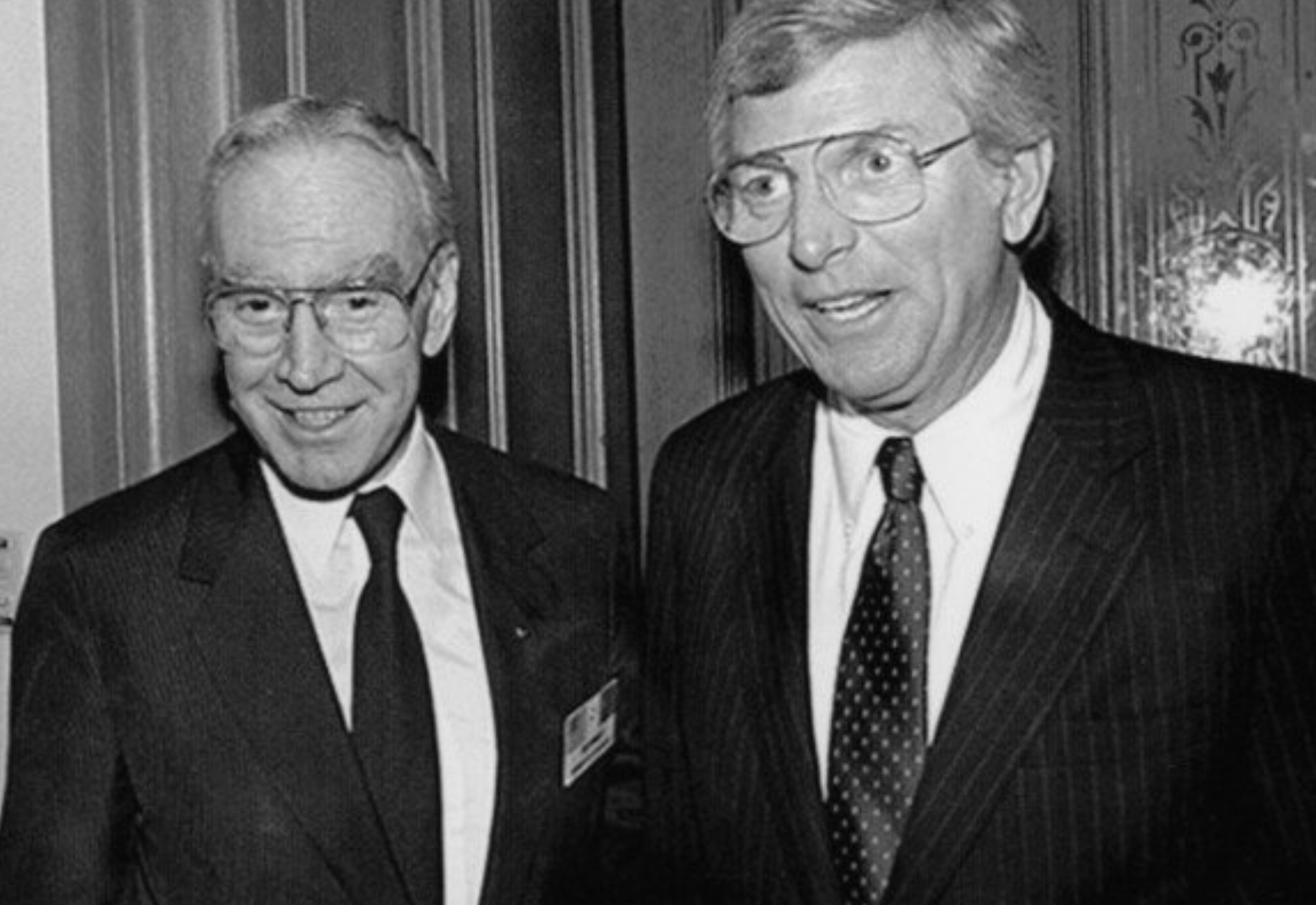 Mark White with Speaker of the House Jim Wright.